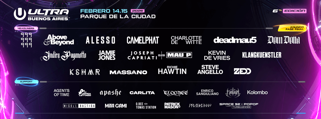 Ultra Buenos Aires 2026 Fase 2