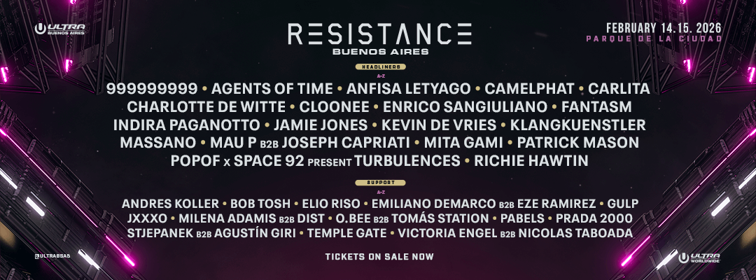 RESISTANCE Buenos Aires 2026